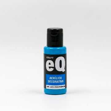 ACRILICO DECORATIVO AZUL CYAN PRIMARIO 408 50CC EQ ARTE