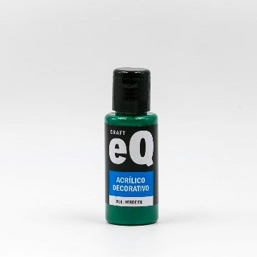 ACRILICO DECORATIVO VERDE EQ 916 50CC EQ ARTE