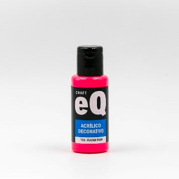 ACRILICO DECORATIVO FUCSIA FLUO 718 50CC EQ ARTE