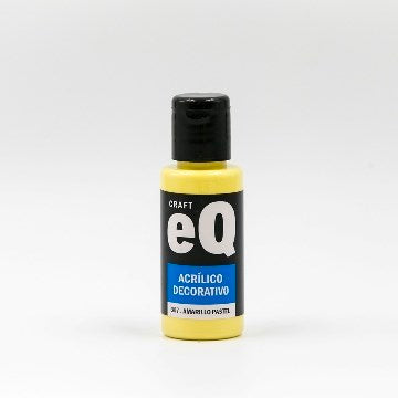 ACRILICO DECORATIVO AMARILLO PASTEL 307 50CC EQ ARTE