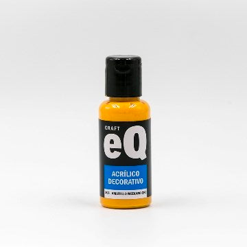 ACRILICO DECORATIVO AMARILLO MEDIANO ORO 308 50CC EQ ARTE