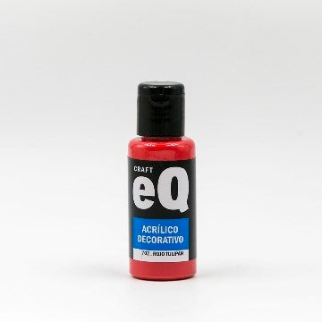 ACRILICO DECORATIVO ROJO TULIPAN 702 50CC EQ ARTE