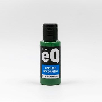 ACRILICO DECORATIVO VERDE CROMO OSCURO 907 50CC EQ ARTE