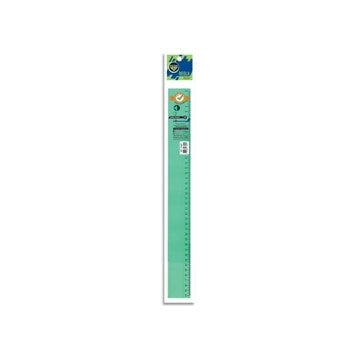 REGLA 40CM CRISTAL VERDE PIZZINI 173240 PZ01 (B10/120)