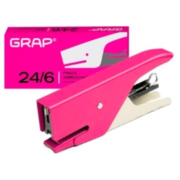 ABROCHADORA PINZA 24/6 GRAP CAJA 512
