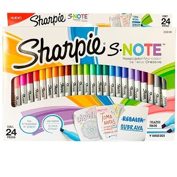 MARCADORES X24 S-NOTE SHARPIE 2133101 NEW02