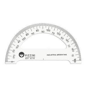 TRANSPORTADOR 180º 10CM PIZZINI 6710X10 PZ01 (B10)