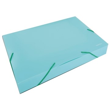 ESTUCHE LOMO 6CM PVC A4 C/ELAST. PASTEL LAMA DC406CA4P4