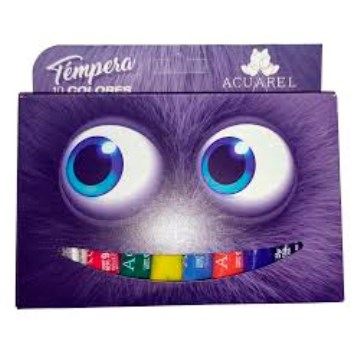 TEMPERA X 10 COLOR SURT. ACUAREL 0009KITSUR  000041 MG01