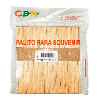 PALITOS P/HELADO X50 MAD. NATURAL CBX