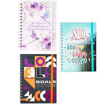 CUADERNO C/ESP. 15X21 80HJS RAYA/CUAD/LISO FANTASIA. 1015-1019-1012-1013-1375-1010-1071-1375-1025- 1