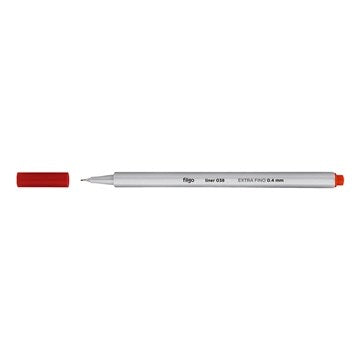 MICROFIBRA 0.4MM ROJO LINER 038- FILGO-SKETCH L38-C10-002 FIL01 SPP01