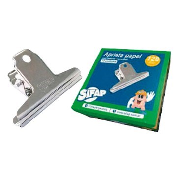 APRIETAPAPEL Nº 120 C/RESORTE NIQUELADO SIFAP 2200352215 (B24)