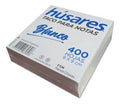 TACO ANOTADOR BLANCO X 400HJ 9X9 6530 HUSARES RCH01
