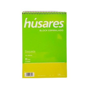 BLOCK ESQUELA LISO C/ESP. HUSARES 6405 RCH01