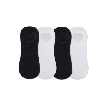 SOQUETE HOMBRE INVISIBLE LISO/DISEÑO 1415 B/N 1417 T39 AL 44FLOYD FLO02  (B12) (P)