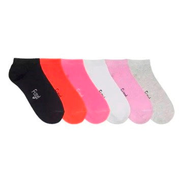 SOQUETE MUJER CORTO LISO ALGODON Y LYCRA SURTIDOS T 36 AL 40 MJ-8 FLOYD FLO02 (B12/6) (M)